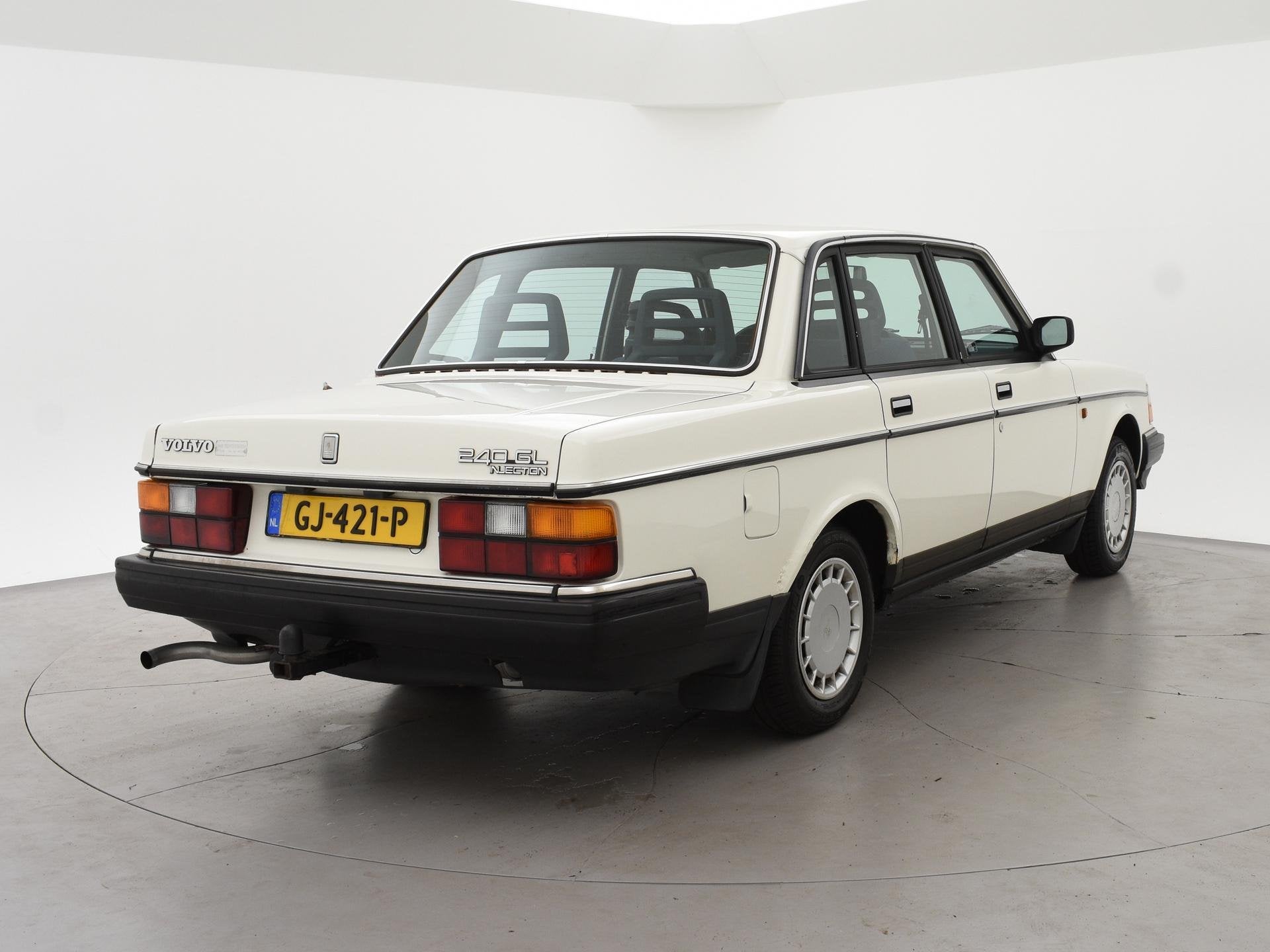 Volvo 240 2.3 GL INJECTION SEDAN 1990 *163.024 km*, Gebruikt, 4 cilinders, 116 pk, Wit