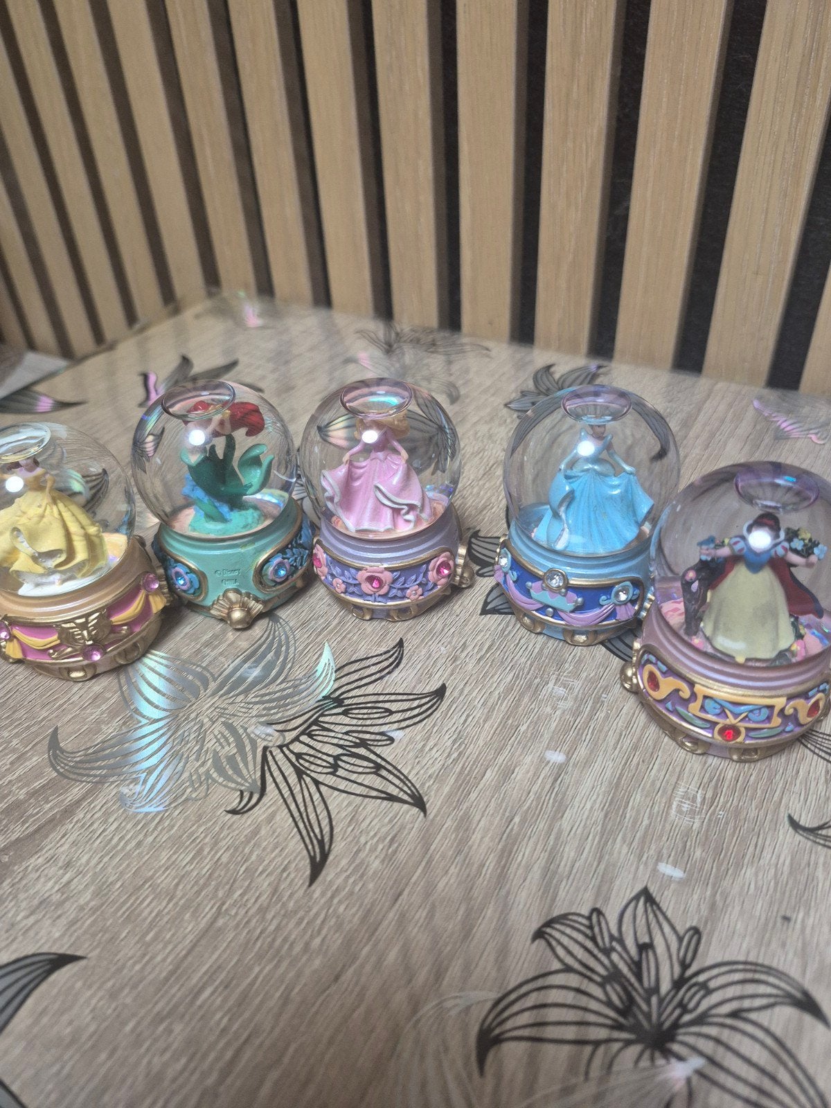 Disney Prinsessen Snowglobe Set, Verzamelen, Ophalen of Verzenden, Zo goed als nieuw