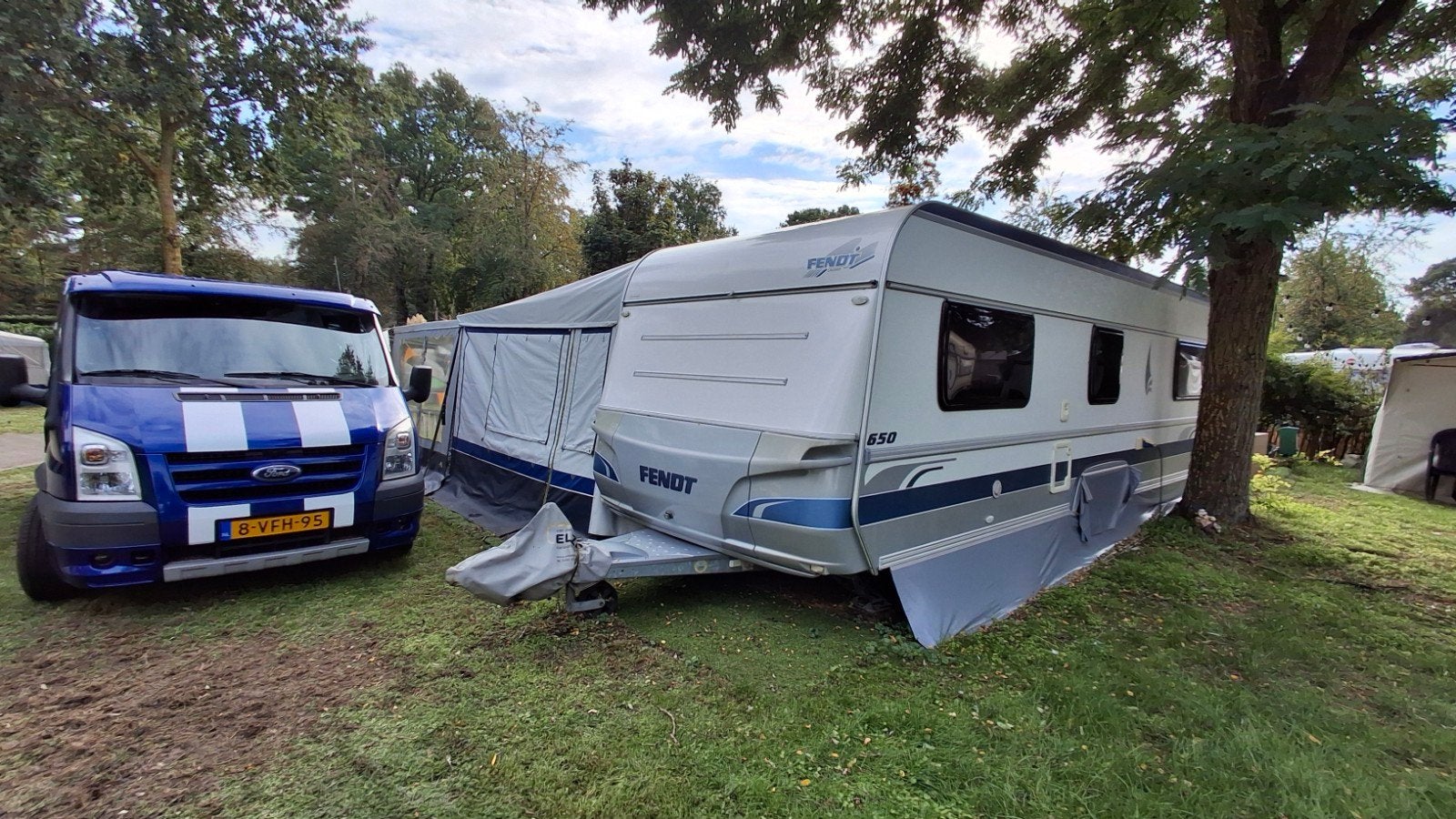 Fendt diamant 650 (inclusief seizoensplaats), Caravans en Kamperen, Rondzit, Luifel, Tot en met 6, 1500 - 2000 kg
