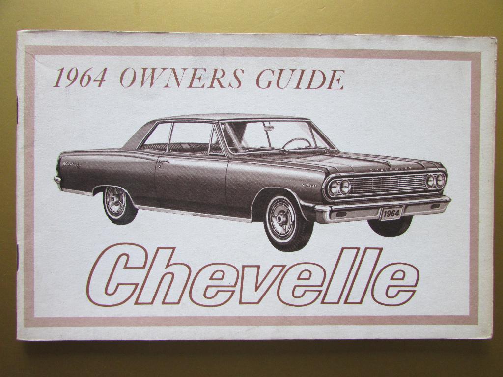 1964 Chevrolet Chevelle owners guide, Engels, Ophalen of Verzenden