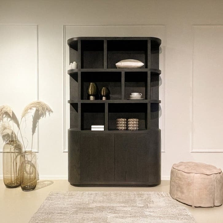 NIEUW Livingfurn Novero kast 220x145 cm | ?1749 nu ?999 demo, Japandi, Met deur(en), 100 tot 150 cm, 200 cm of meer