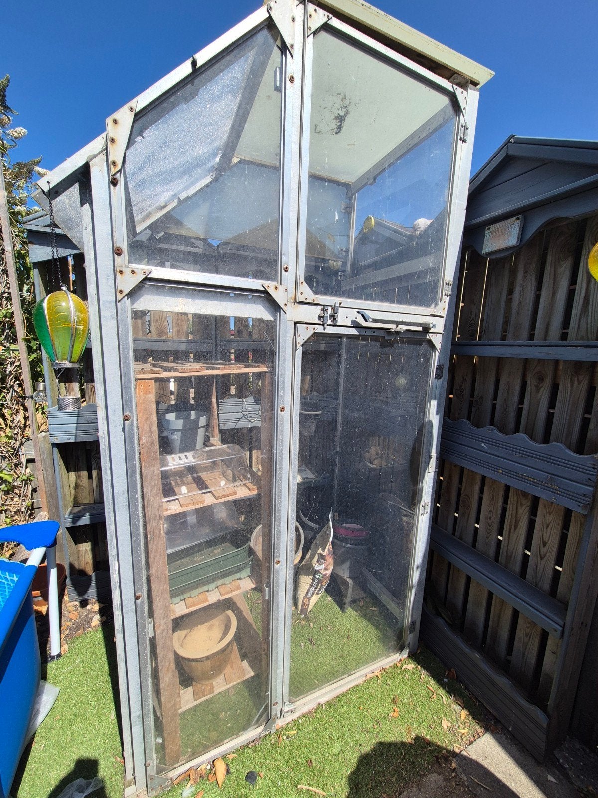 Tuinkas/muurkas, Tuin en Terras, Kassen, Ophalen, Glas, Aluminium