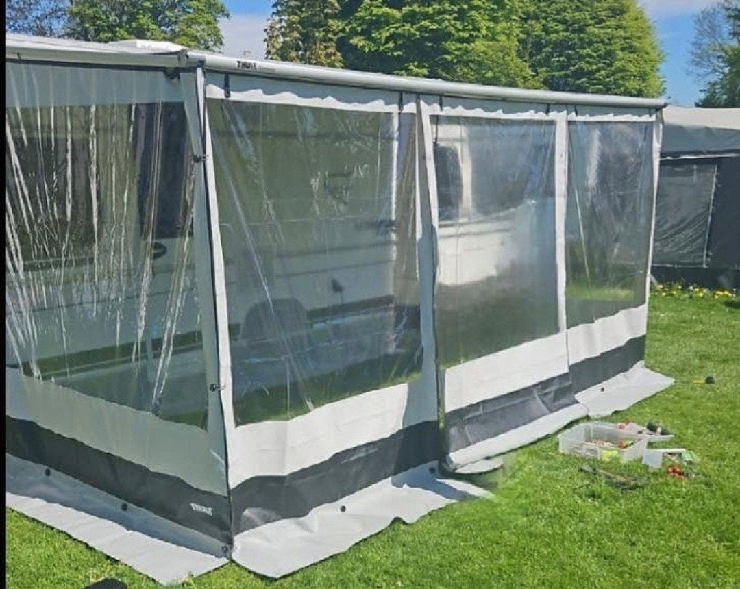 Thule Zijwand/zijpaneel Zakluifel 1200  Rain Blocker G2 Side, Caravans en Kamperen, Caravan accessoires, Ophalen, Zo goed als nieuw
