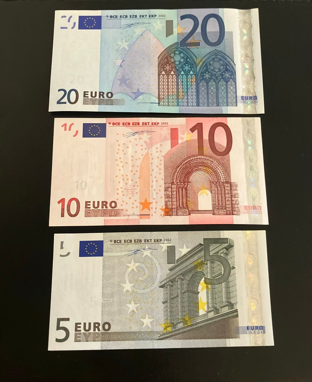 Setje €5,- €10,- en €20,-  Duisenberg - Nederland (P) - UNC, Postzegels en Munten, Bankbiljetten | Europa | Eurobiljetten, Ophalen of Verzenden