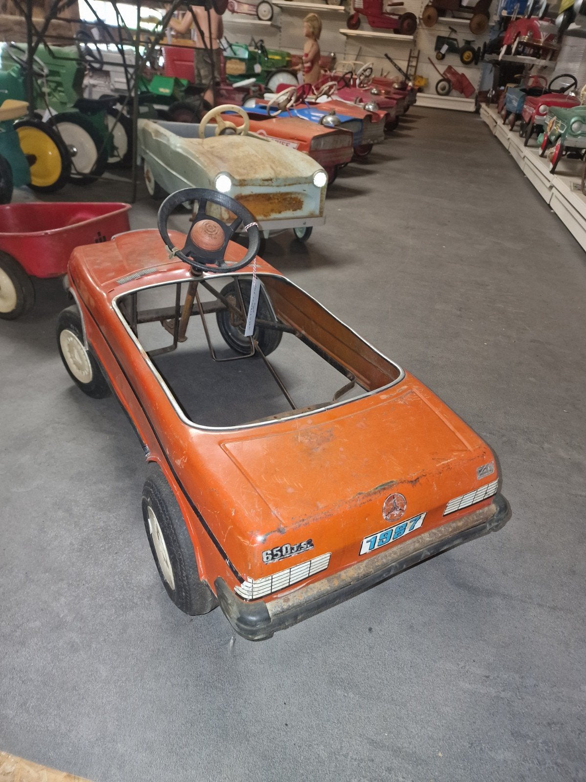 mercedes trapauto  1987, Antiek en Kunst, Antiek | Speelgoed, Ophalen
