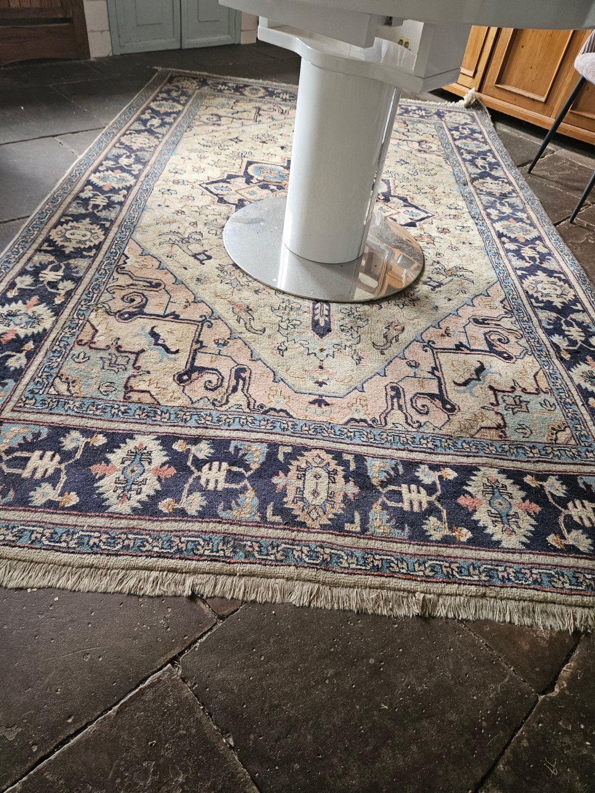 Tapijt handgeknoopt 280 cm x 185 cm, Ophalen, Gebruikt, 150 tot 200 cm, 200 cm of meer