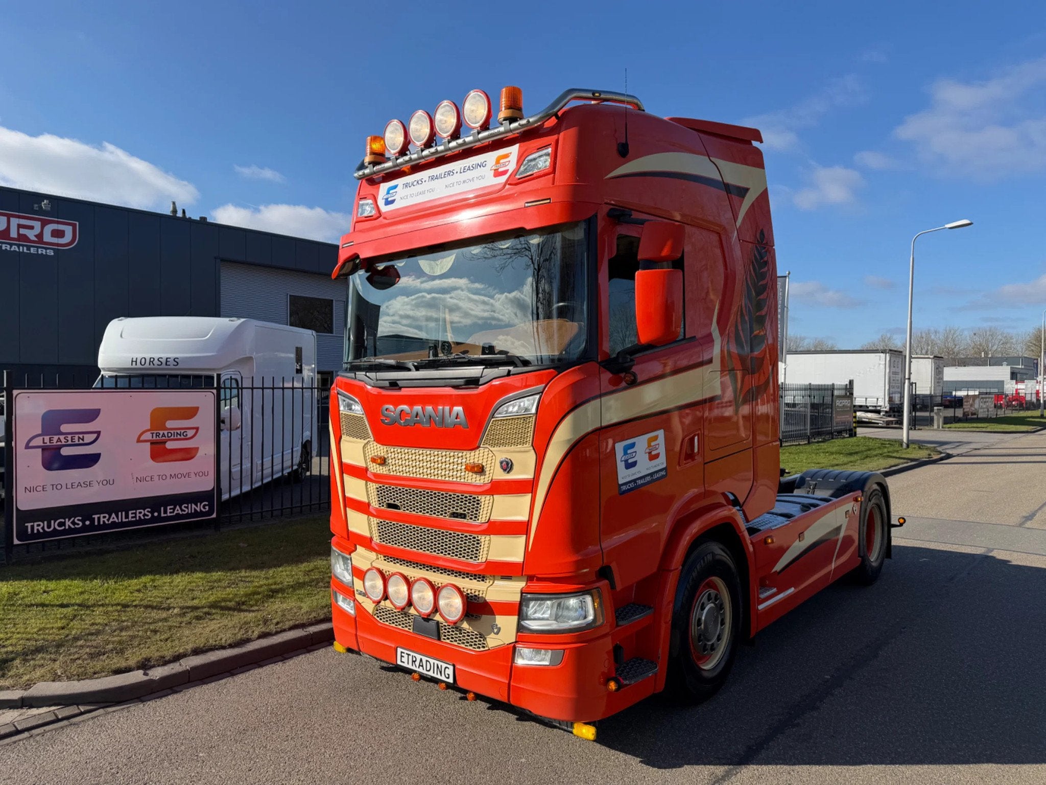 Scania S580 V8 Full air-Hydraulic-SPECIAL INTERRIOR, Automaat, Achterwielaandrijving, Euro 6, Leder