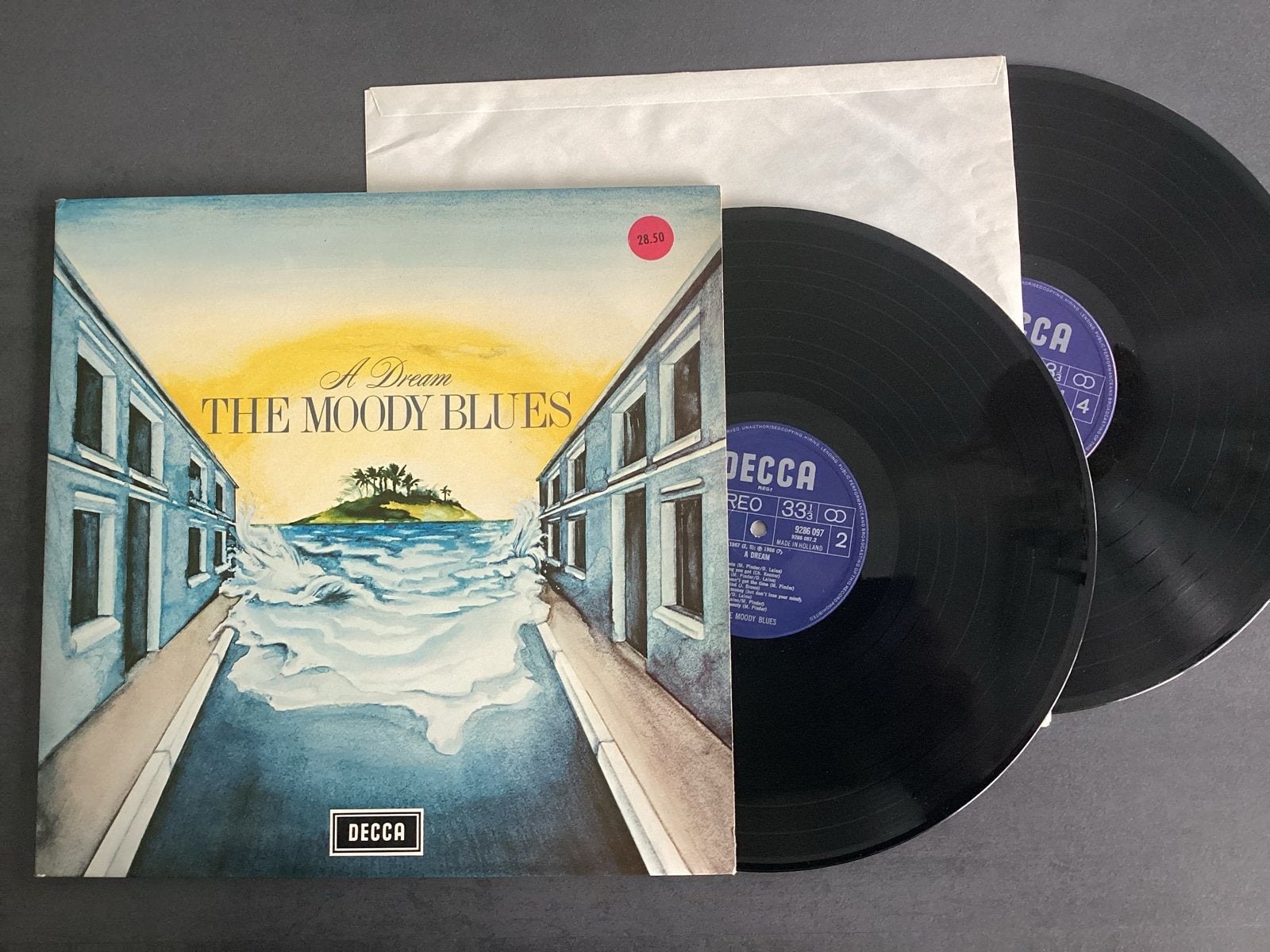 The Moody Blues - A Dream (Dubbel-LP), Cd's en Dvd's, Vinyl | Rock, Ophalen of Verzenden, 12 inch, Dubbel-LP