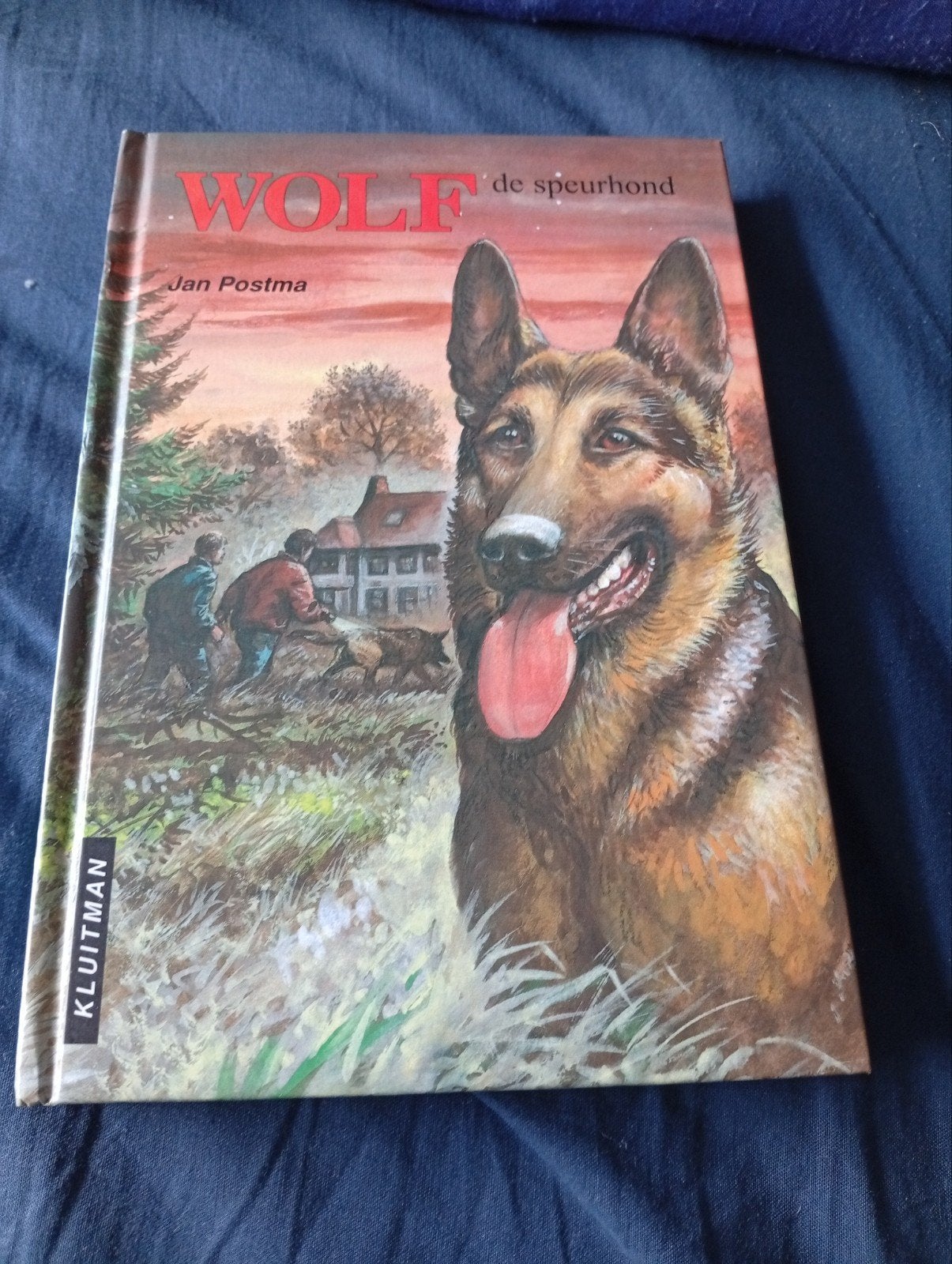 Wolf de speurhond - Jan Postma (Kluiman), Ophalen of Verzenden, Gelezen, Jan Postma, Fictie algemeen