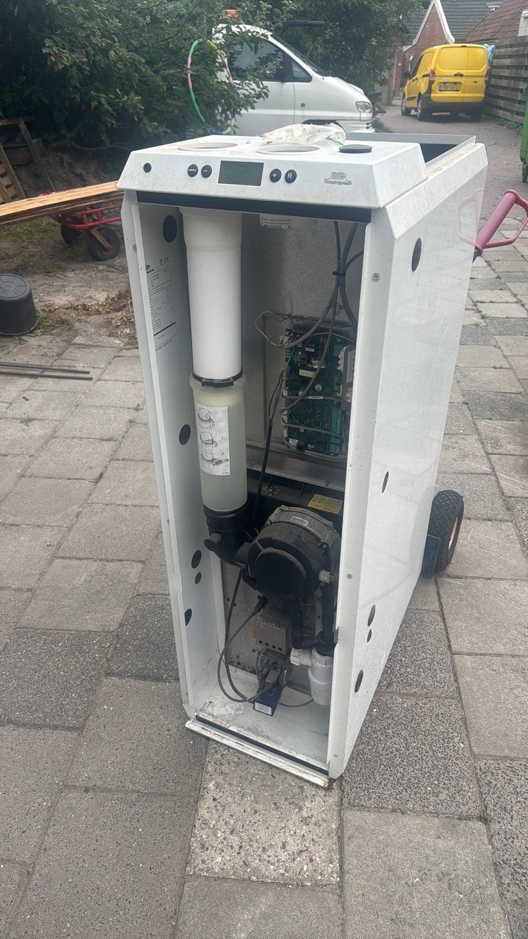 Brink B-10 HRD 850 heteluchtverwarming 2013, Ophalen, Kachel, Minder dan 60 cm, Zo goed als nieuw