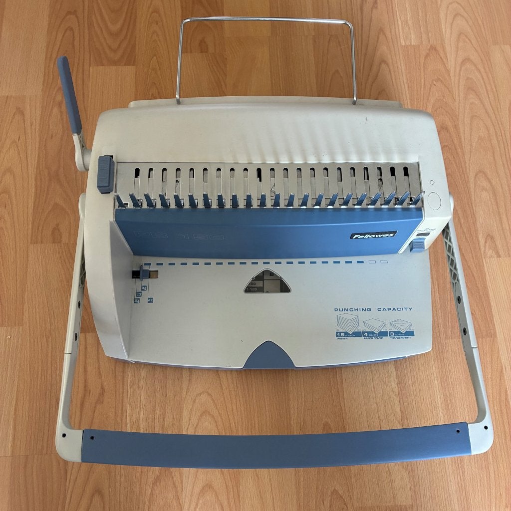 Inbind maschine, Ophalen, Gebruikt
