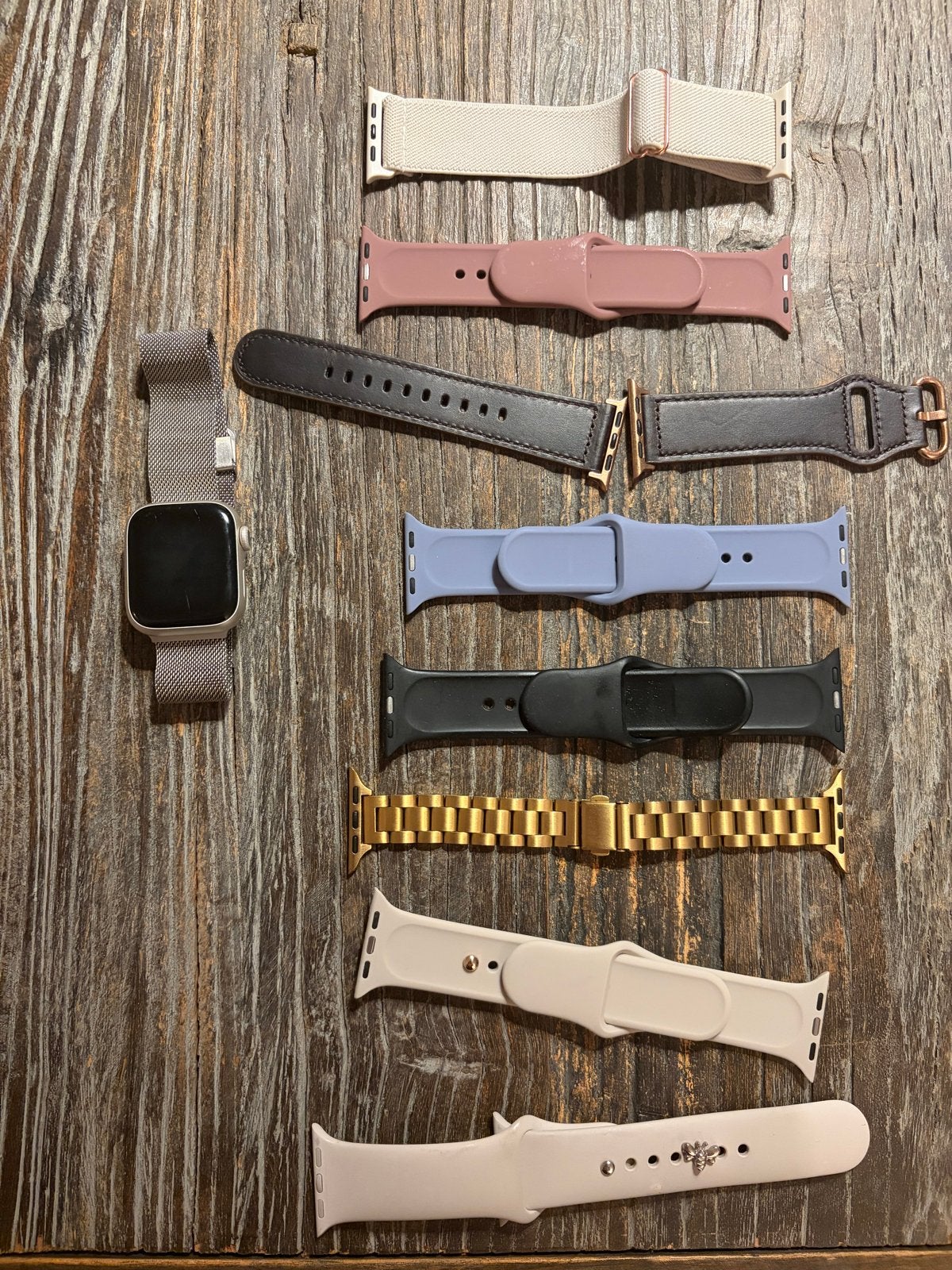 Apple Watch Series 9 Starlight 41mm, Ophalen, Afstand, IOS, Zo goed als nieuw