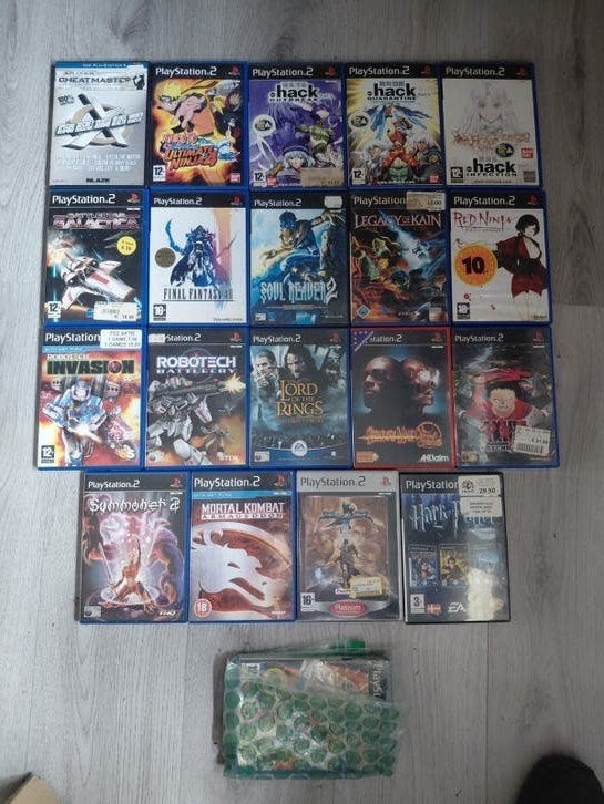 Ps2 Games - Diverse Collectie. hack / naruto, Spelcomputers en Games, Gebruikt, Overige genres, 1 speler, Eén computer