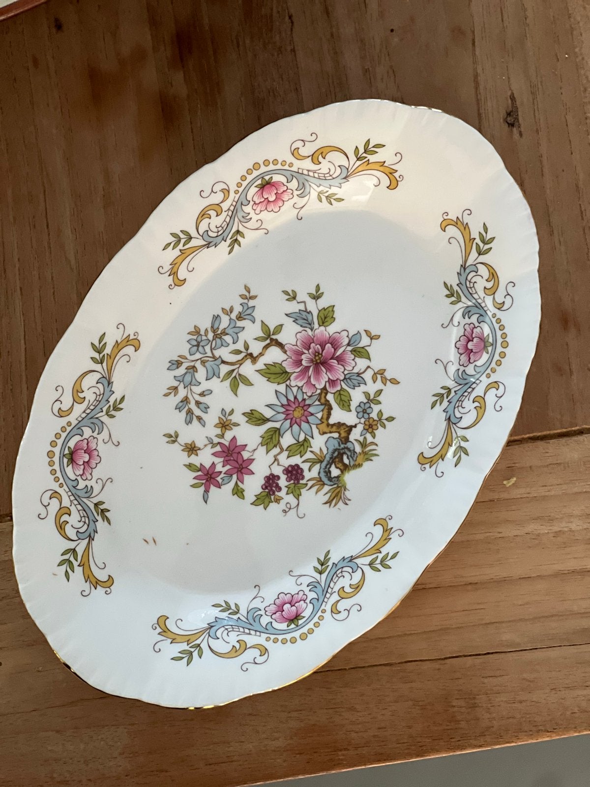 Royal Swinnerton Staffordshire Ovale Serveerschaal, Ophalen of Verzenden