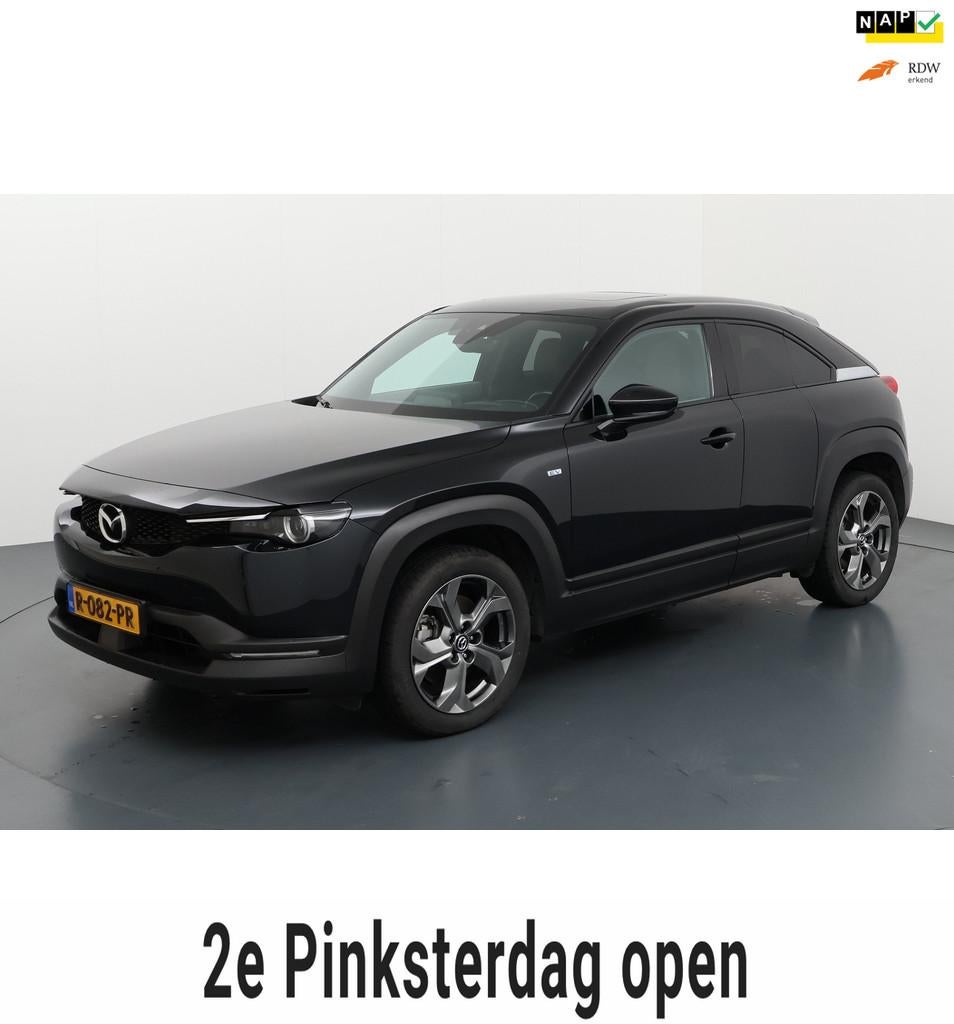 Mazda MX-30 E-SkyActiv EV 145| Makoto Premium Pack| LUXE|PAN, Auto's, 145 pk, Gebruikt, 35 kWh, Zwart