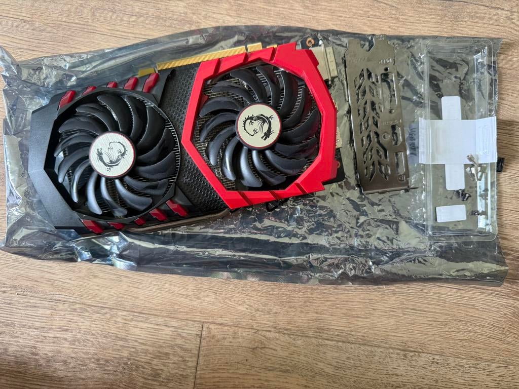 MSI GTX 1050 Gaming X 2GB – stille gaming videokaart, Computers en Software, Videokaarten, PCI-Express 3, Gebruikt, HDMI, Ophalen of Verzenden