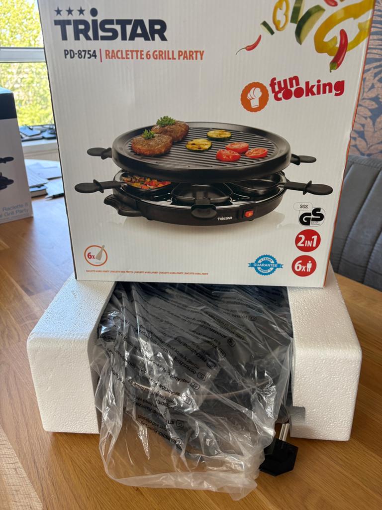 Gourmetstel voor 6 p. Nieuw in doos, nog nooit gebruikt., Witgoed en Apparatuur, Gourmetstellen, Ophalen, Nieuw, 4 t/m 7 personen