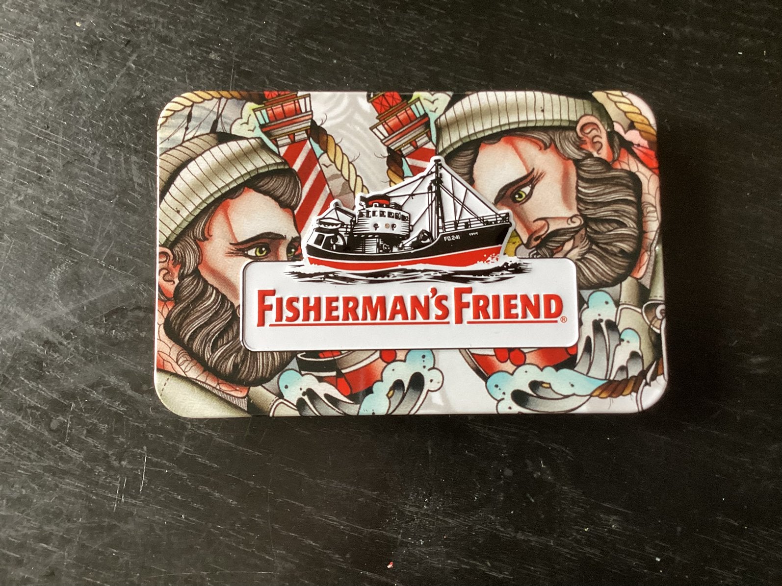 Vintage Fisherman's Friend 3D voorraad blik- LIMITED EDITION, Ophalen of Verzenden, Zo goed als nieuw, Overige, Overige merken