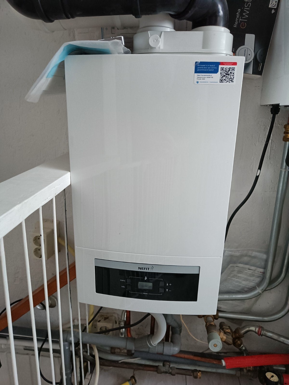 Nefit Proline Nxt HRC24 CW4 - Zo goed als nieuw, Ophalen, Hoog rendement (Hr), Cv-ketel of Combi-ketel, Zo goed als nieuw