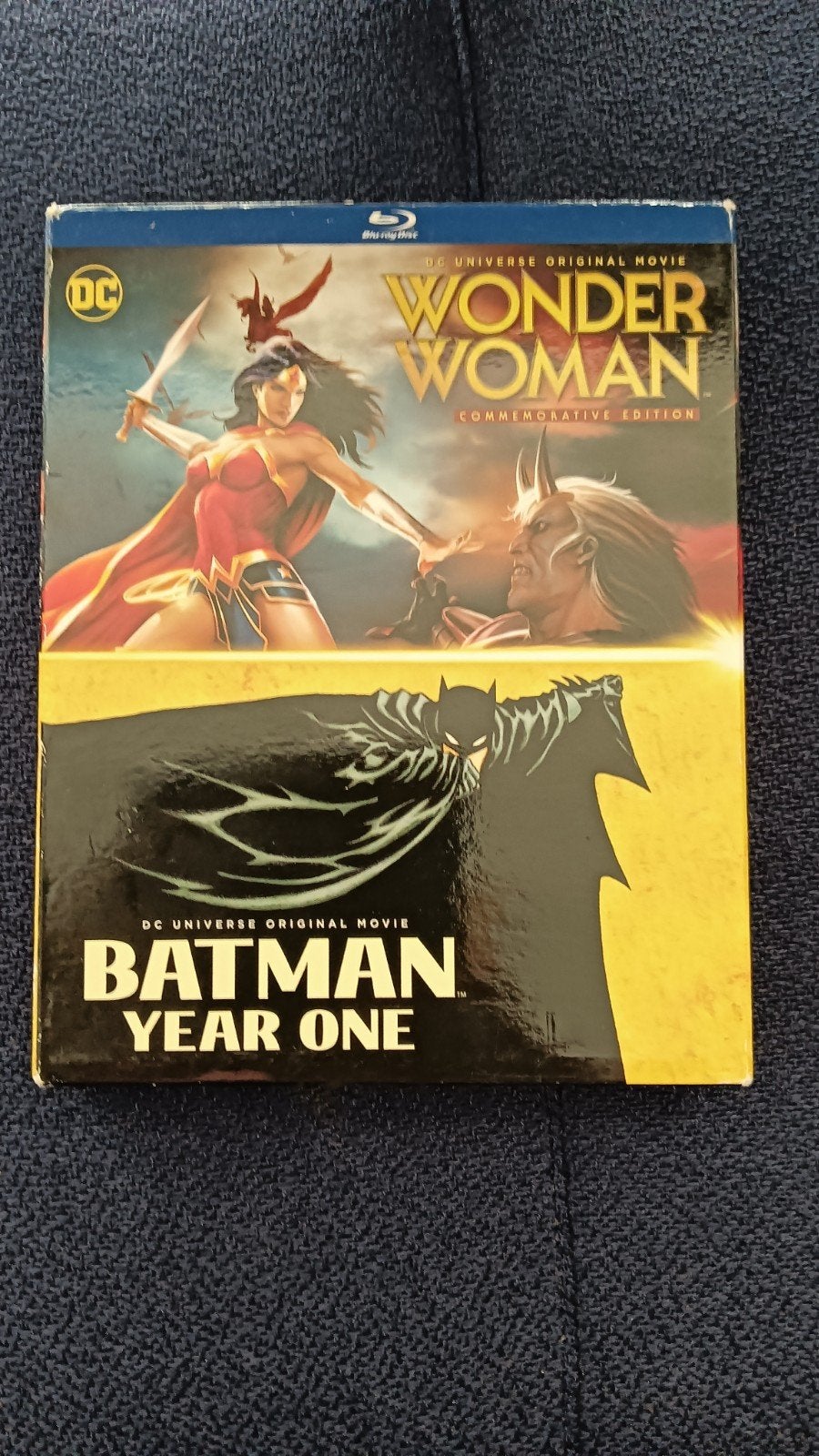 Batman Year One en Wonder Woman bluray box Import, Cd's en Dvd's, Ophalen of Verzenden, Zo goed als nieuw, Actie