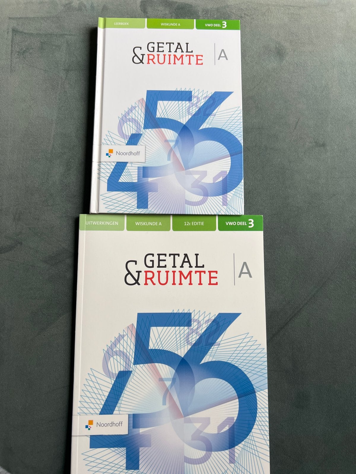 Getal & Ruimte Wiskunde A VWO deel 3 (Leerboek & Uitwerkin, Ophalen, Zo goed als nieuw, VWO, Wiskunde A