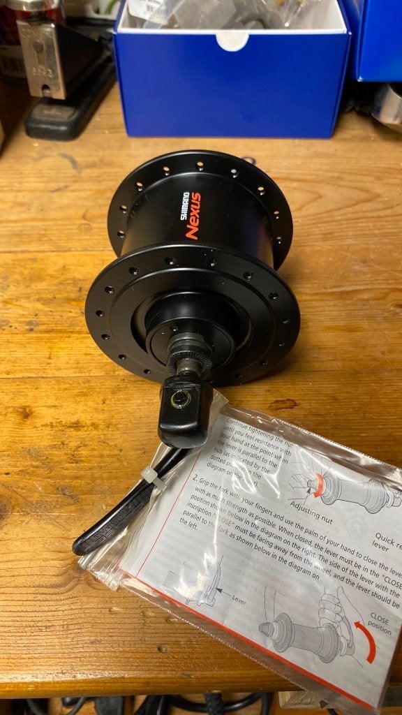 Naafdynamo 32 G velgrem nieuw, Japan, Info@shimano.jp, Shimano, Ophalen of Verzenden