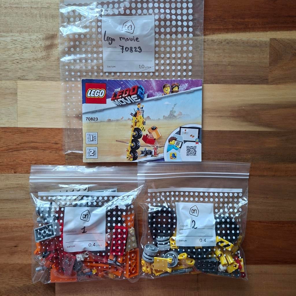 Lego movie 70823, Ophalen, Compleet, Overige thema's, Lego
