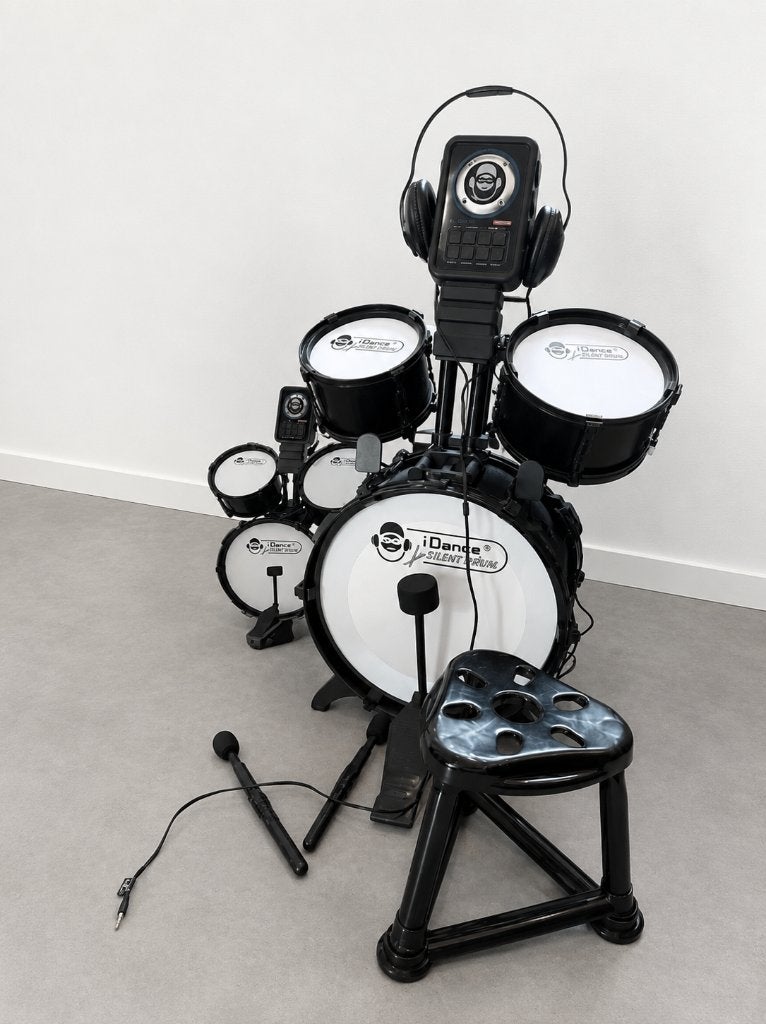 Idance silent drumset speelgoed, Ophalen, Zo goed als nieuw