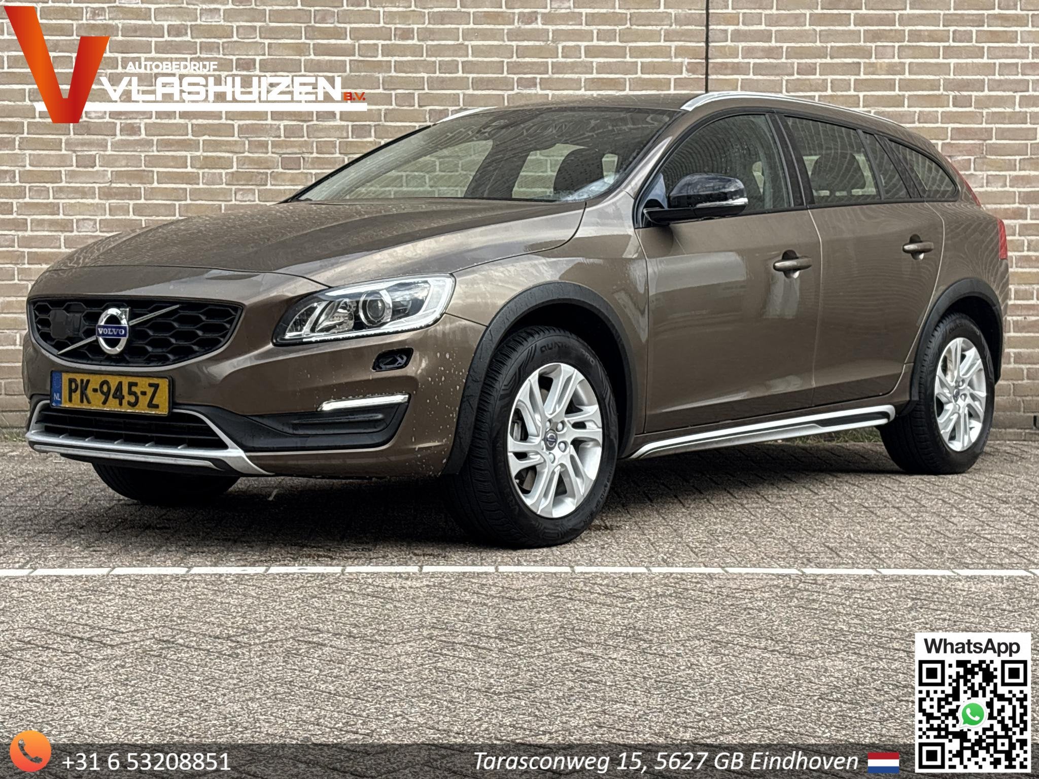 Volvo V60 Cross Country 2.0 D4 Polar+ | Climate | Cruise | N, Voorwielaandrijving, Leder en Stof, Origineel Nederlands, 168 €/maand