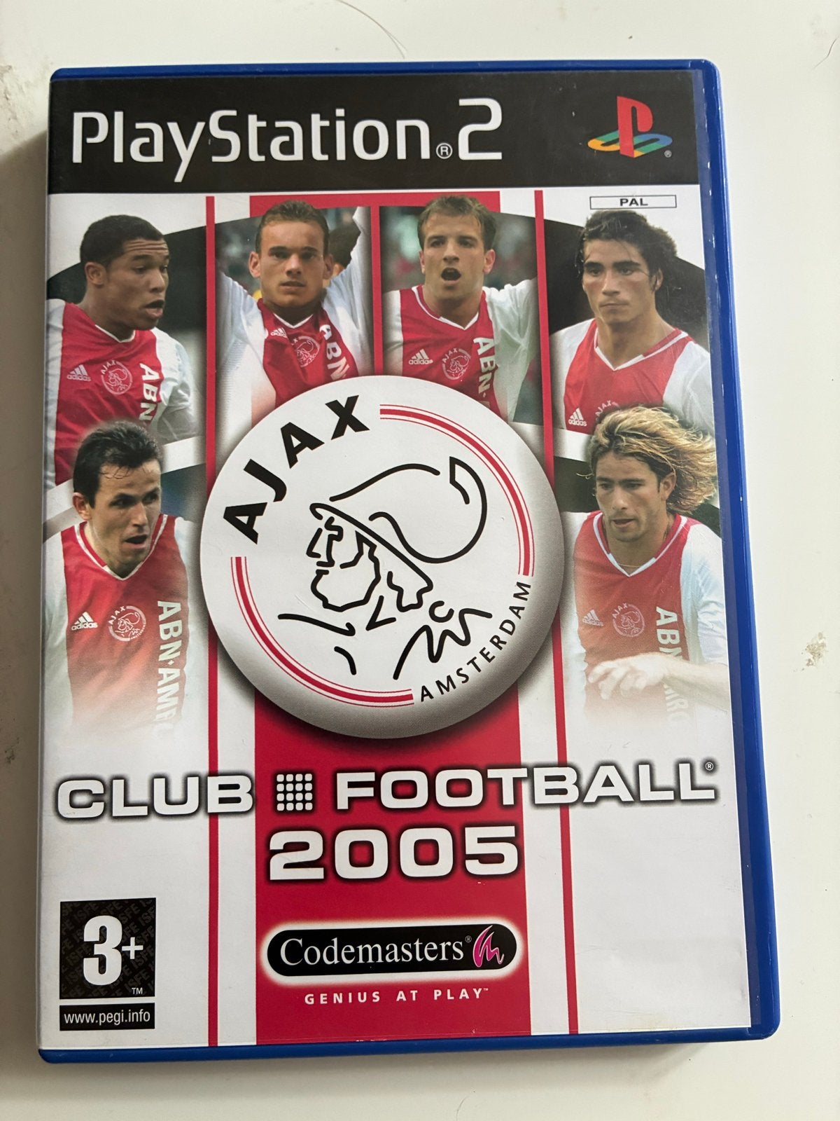 Club Football 2005 Ajax - PlayStation 2 (PS2) Game, Spelcomputers en Games, Gebruikt, 2 spelers, Eén computer, Ophalen of Verzenden
