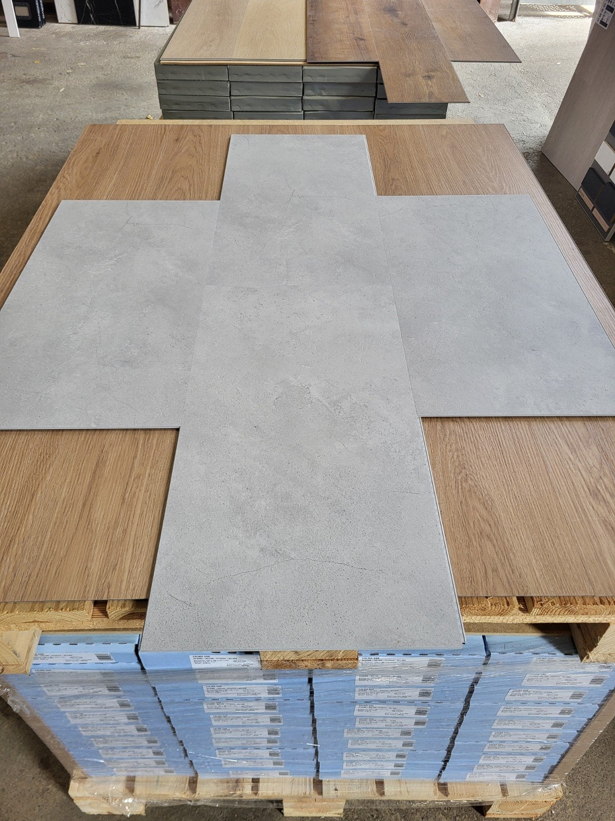 Outlet: Pvc Vloer Klik + Ondervloer €15 per m2!, Kunststof, 50 tot 150 cm, Nieuw, Ophalen of Verzenden