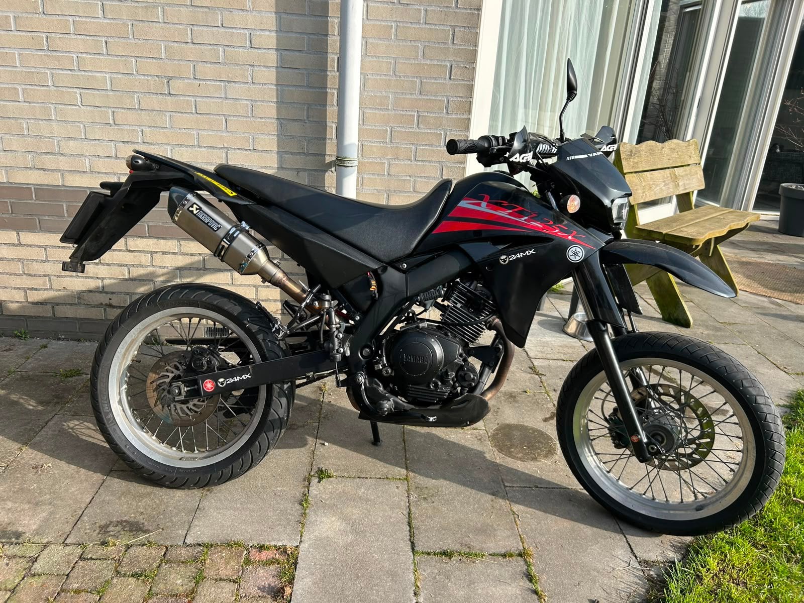 Yamaha XT125X Supermotard 2010, 7.250 km A1 beginnersmotor, Sportuitlaat, Gebruikt, Particulier, 125 cc