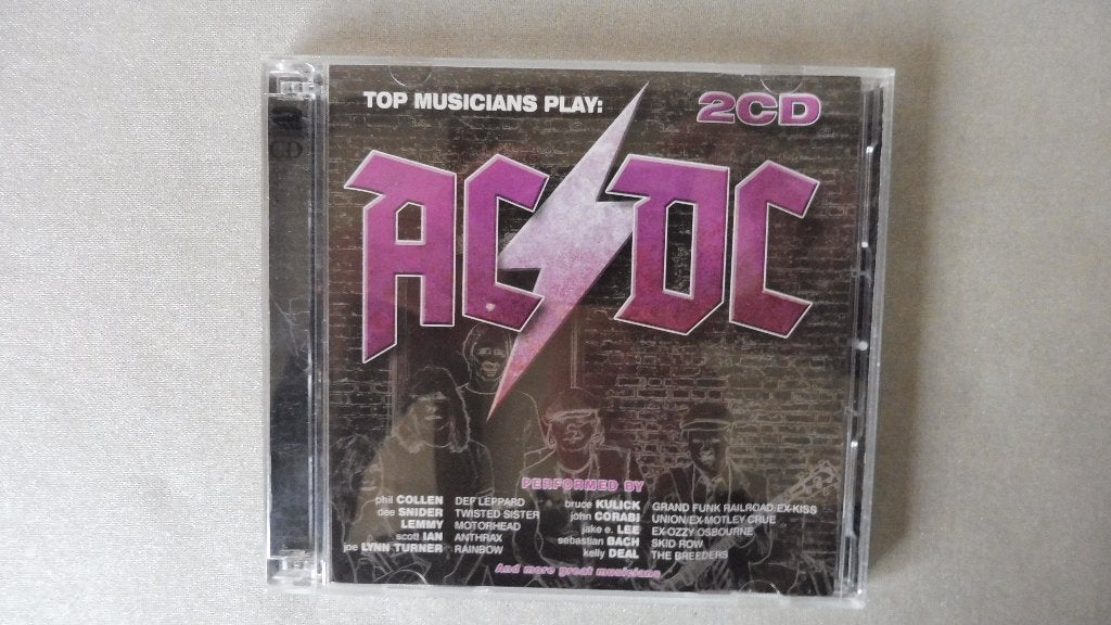 2CD: Top musicians play AC/DC, Cd's en Dvd's, Cd's | Hardrock en Metal, Ophalen, Zo goed als nieuw