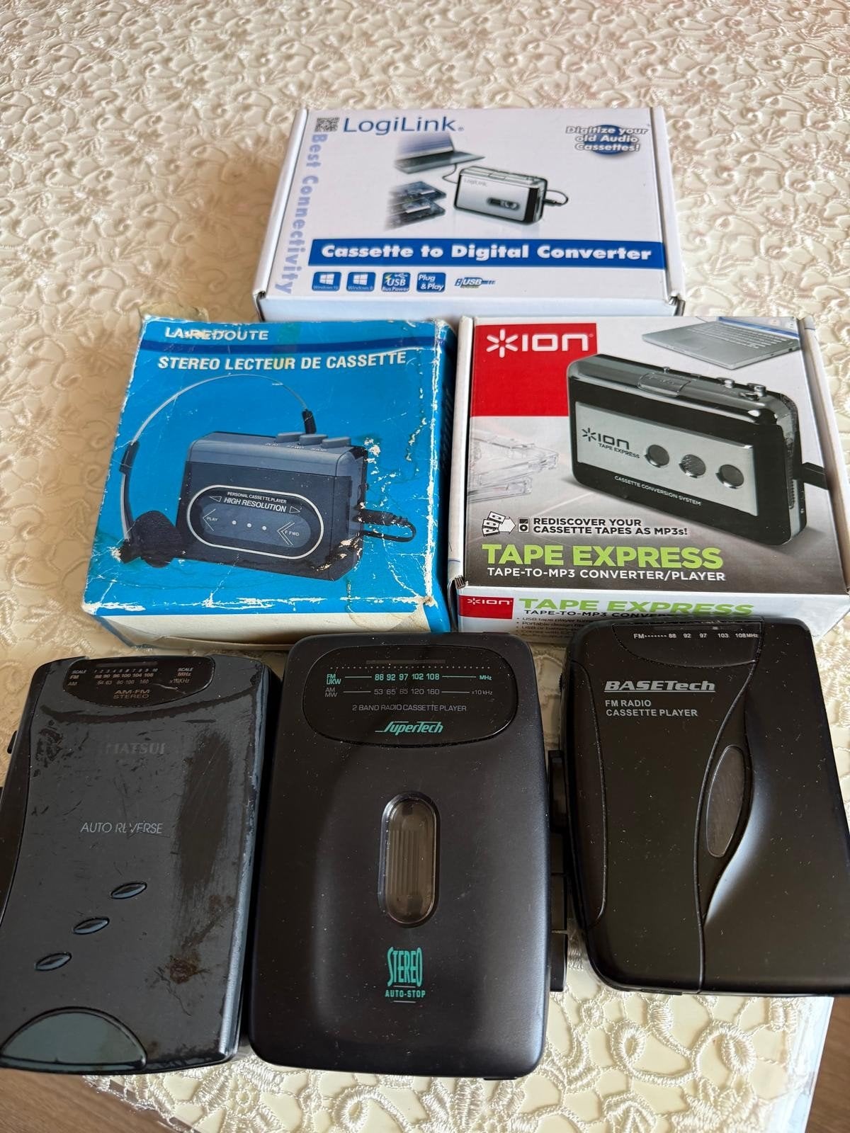 Diverse Walkmans en Cassette naar Digitaal Converters, Audio, Tv en Foto, Walkmans, Discmans en Minidiscspelers, Ophalen of Verzenden