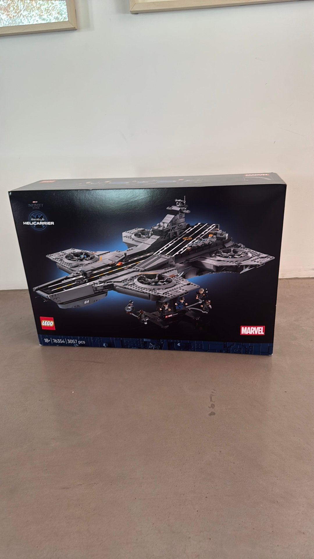 Lego Shield Helicarrier zonder minifigs, Ophalen, Marvel, Lego, Nieuw
