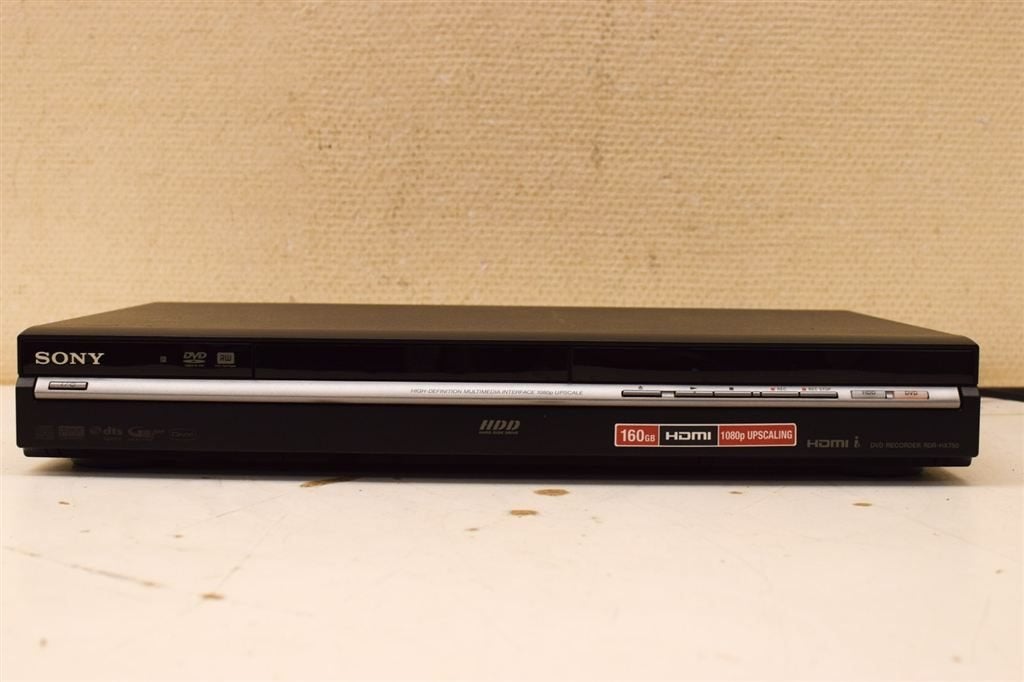 Sony DVD Recorder RDR Hx750 50256, Ophalen of Verzenden, Gebruikt
