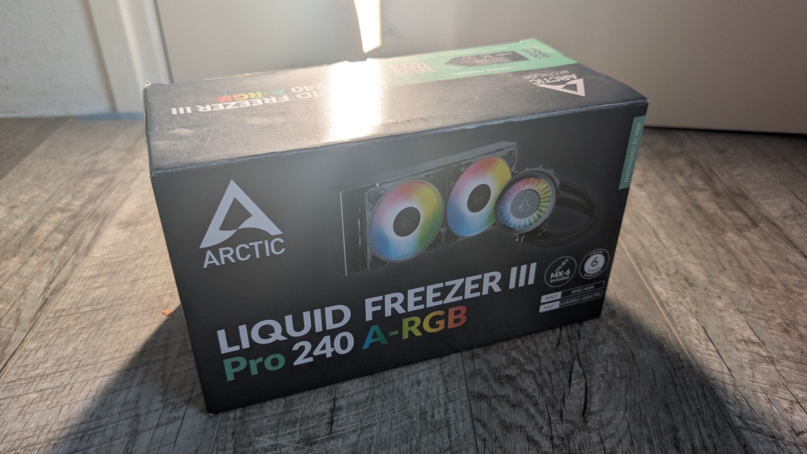 Arctic Freezer III Pro 240 A-rgb, Computers en Software, Ophalen of Verzenden, Zo goed als nieuw, Waterkoeling