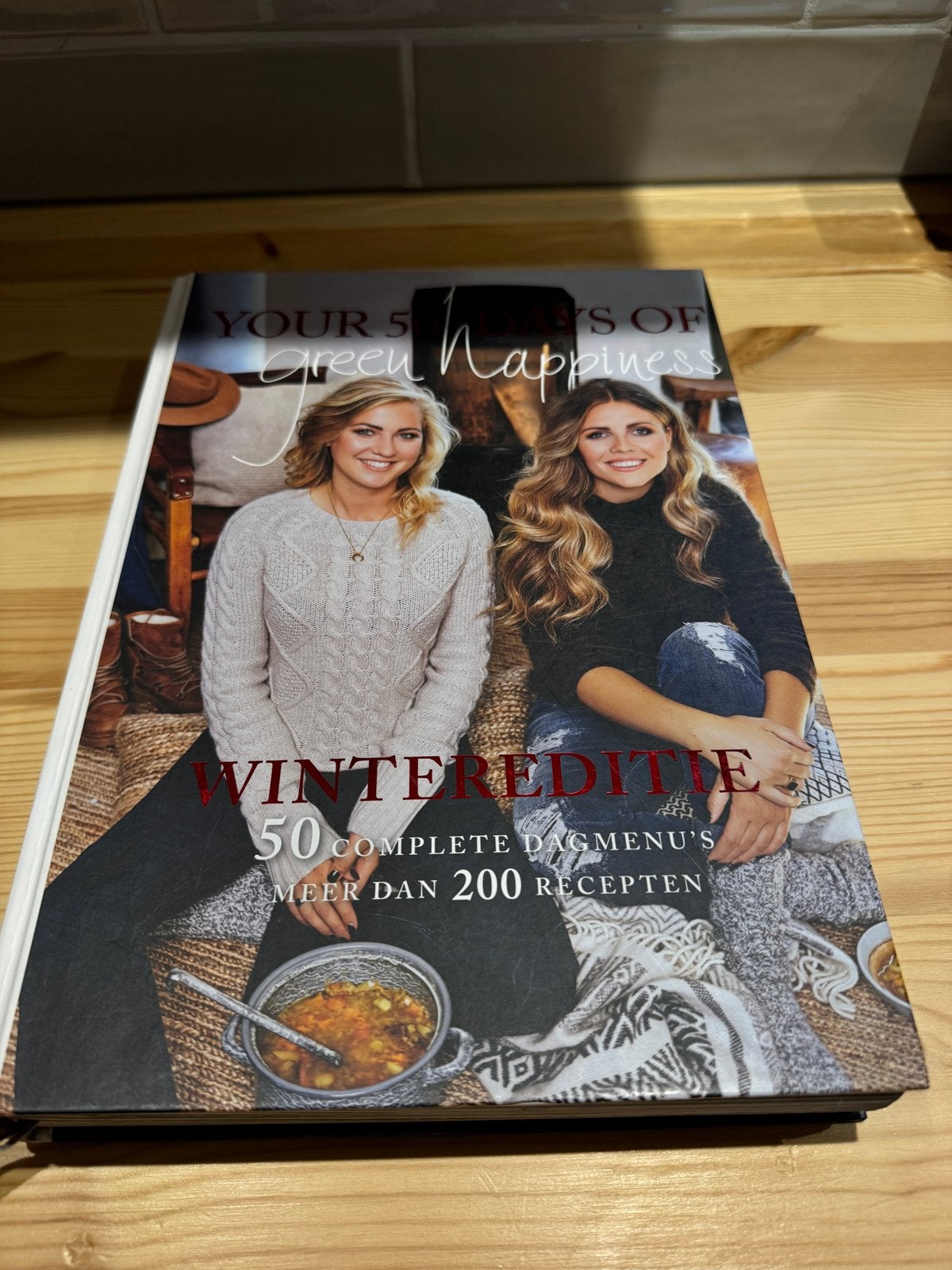 Your 50 Days of Green Happiness Wintereditie, Boeken, Voorgerechten en Soepen, Ophalen of Verzenden, Zo goed als nieuw, Gezond koken