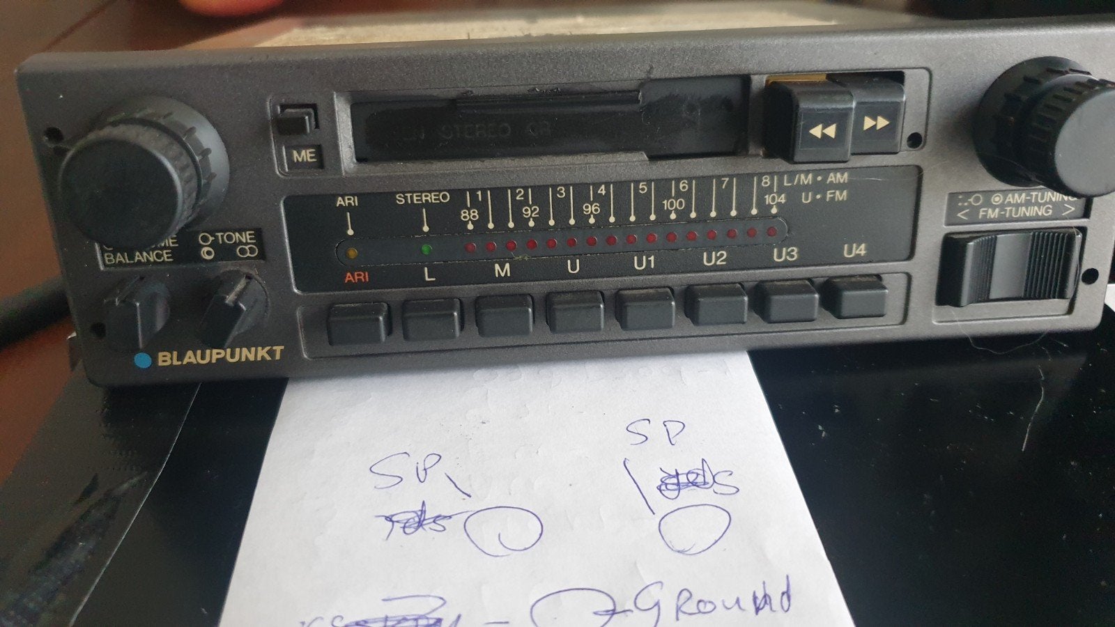 blaupunkt autoradio, Ophalen of Verzenden