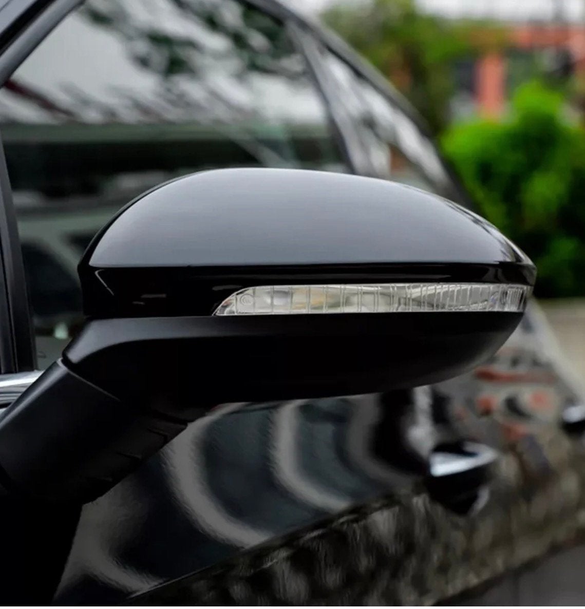 Zwarte spiegelkappen VW Golf 8 Nieuw, Ophalen of Verzenden, Nieuw, Volkswagen