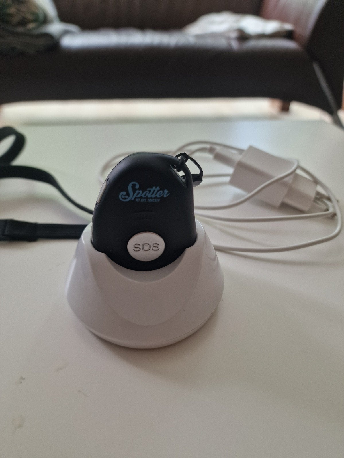 Spotter GPS Tracker met SOS-knop en oplaadstation, Ophalen of Verzenden