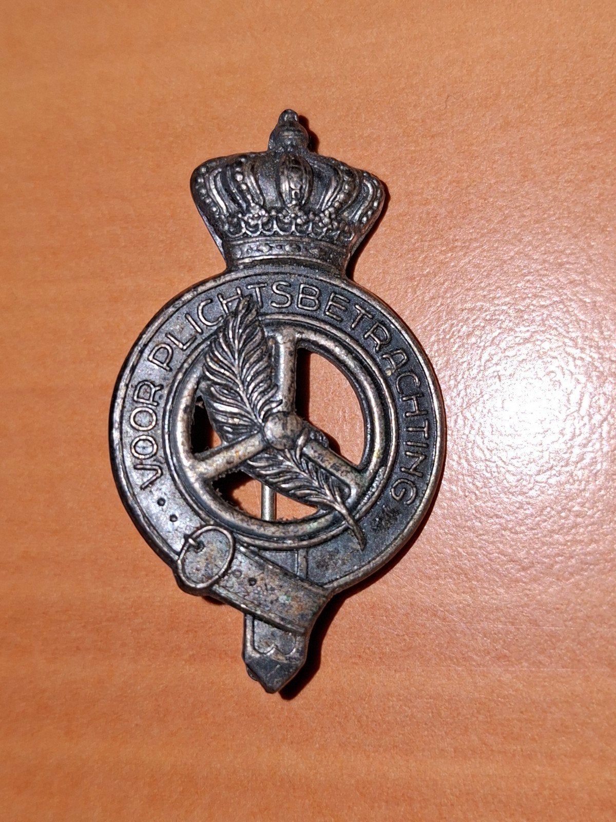 speld functiewaardering, Verzamelen, Ophalen of Verzenden, Landmacht, Nederland, Embleem of Badge