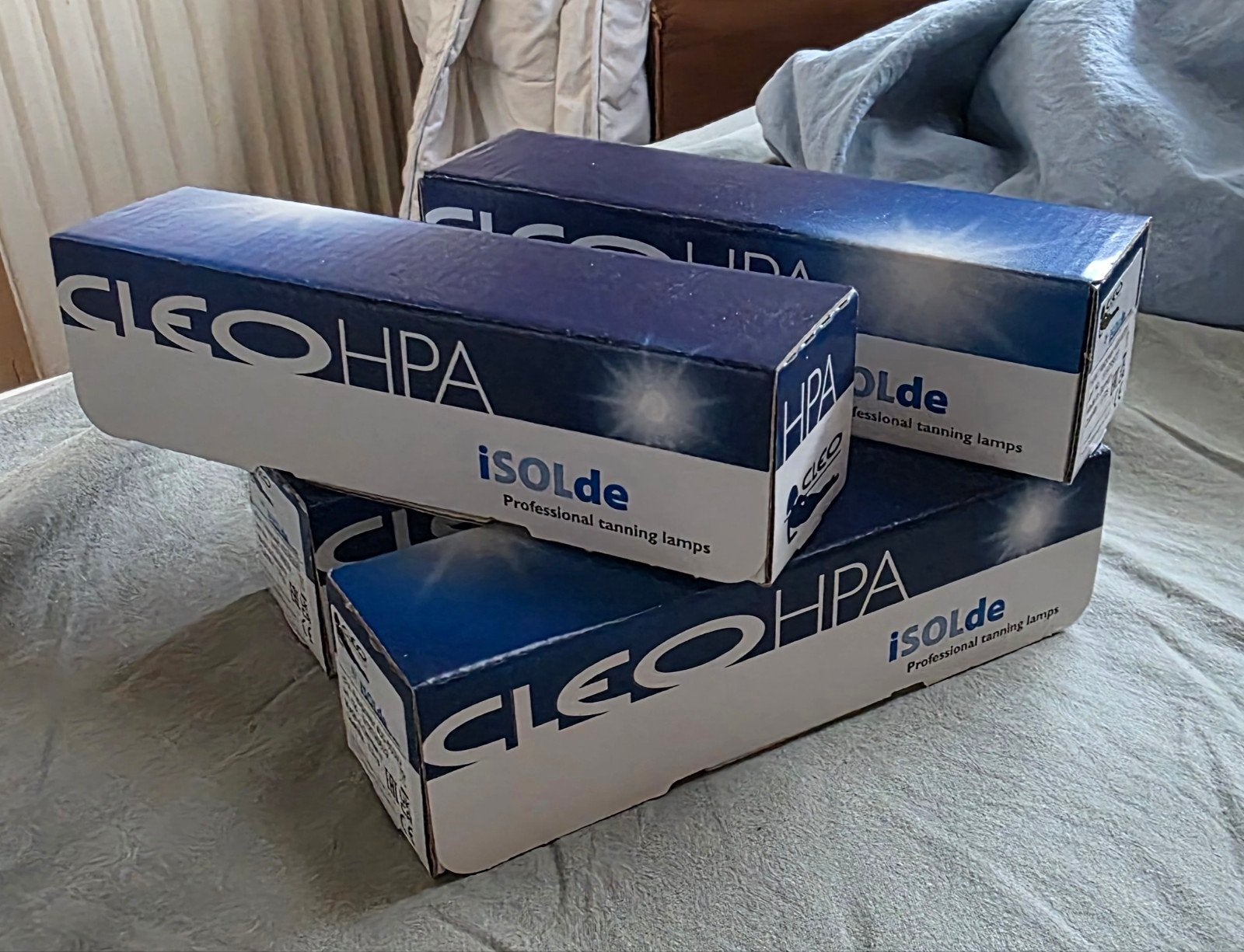 4x HPA 400 S zonnebanklampen voor Philips Sunmobile, Ophalen of Verzenden, Zo goed als nieuw, Overige modellen, Minder dan 10 lampen