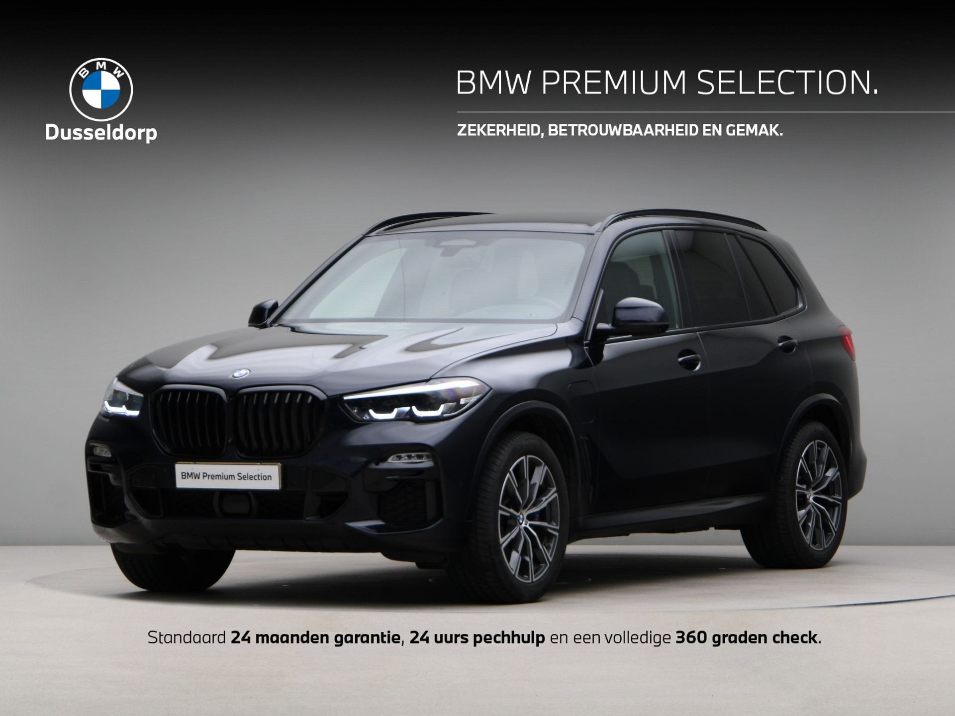BMW X5 xDrive45e High Exe M-Sport SoH 90% (bj 2021), Gebruikt, 398 pk, Met garantie (alle), Overige brandstoffen