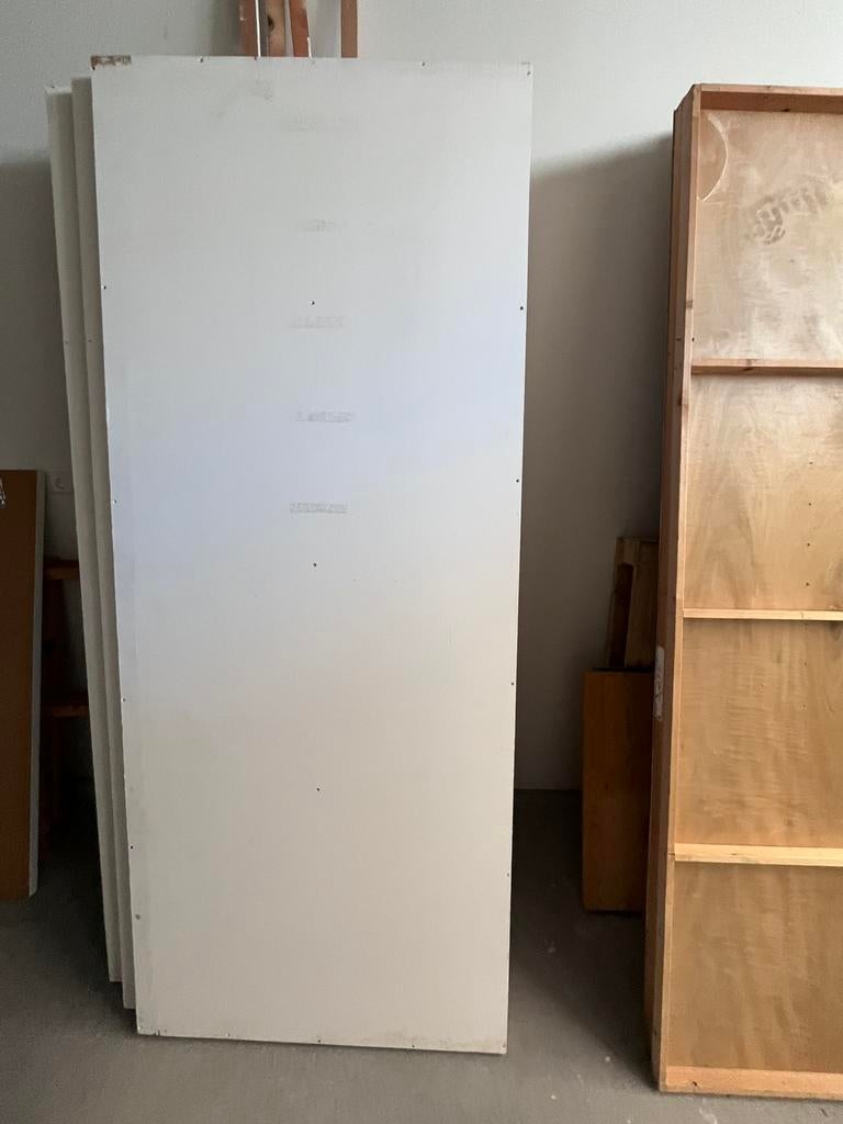 Gratis af te halen hout brandhout triplex beurswand decor, Ophalen, Zo goed als nieuw