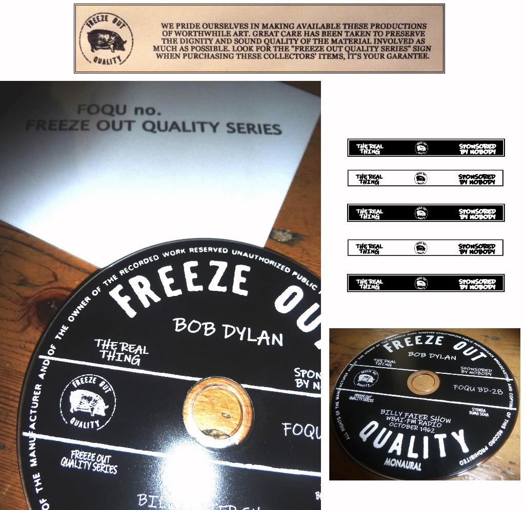 cd Bob Dylan - Billy Faier WBAI - FM Radio - Oct. 1962, Ophalen of Verzenden, Zo goed als nieuw