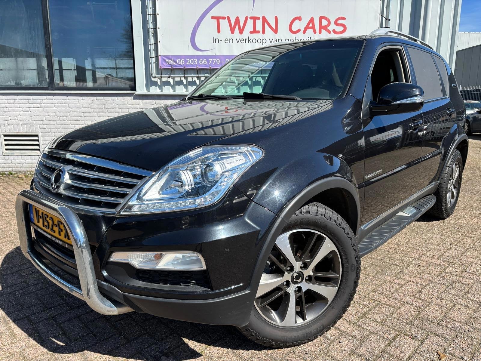 SsangYong Rexton RX 220 e-XDI Executive Automaat Grijs kente, Auto's, Bestelauto's, Automaat, 1987 kg, Gebruikt, 4 cilinders