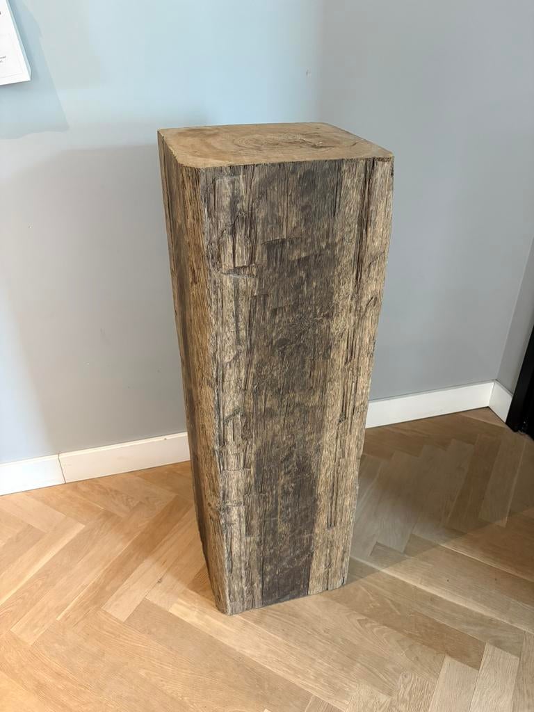 Meerpaal 32 x 32  1 meter hoog, Huis en Inrichting, Ophalen, Zo goed als nieuw