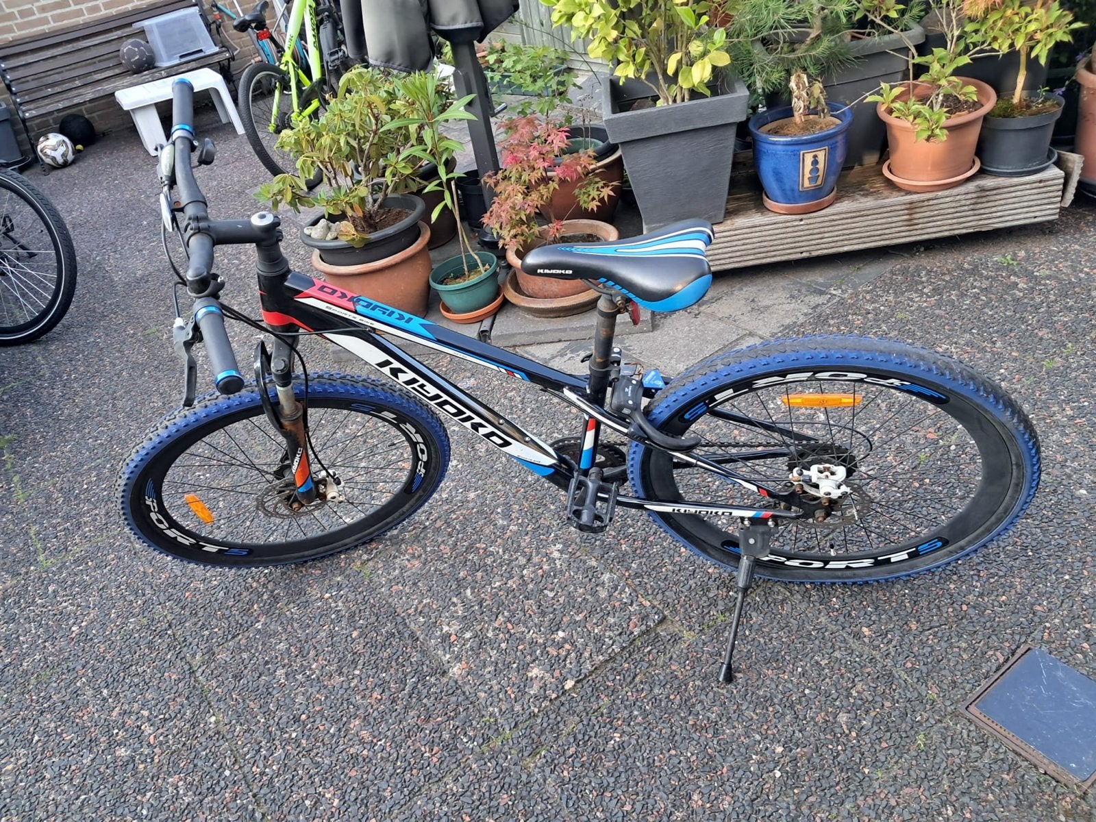 Stoere Kyoko MTB - heeft wat optische aandacht nodig, Gebruikt, Hardtail, Schijfrem, Ophalen