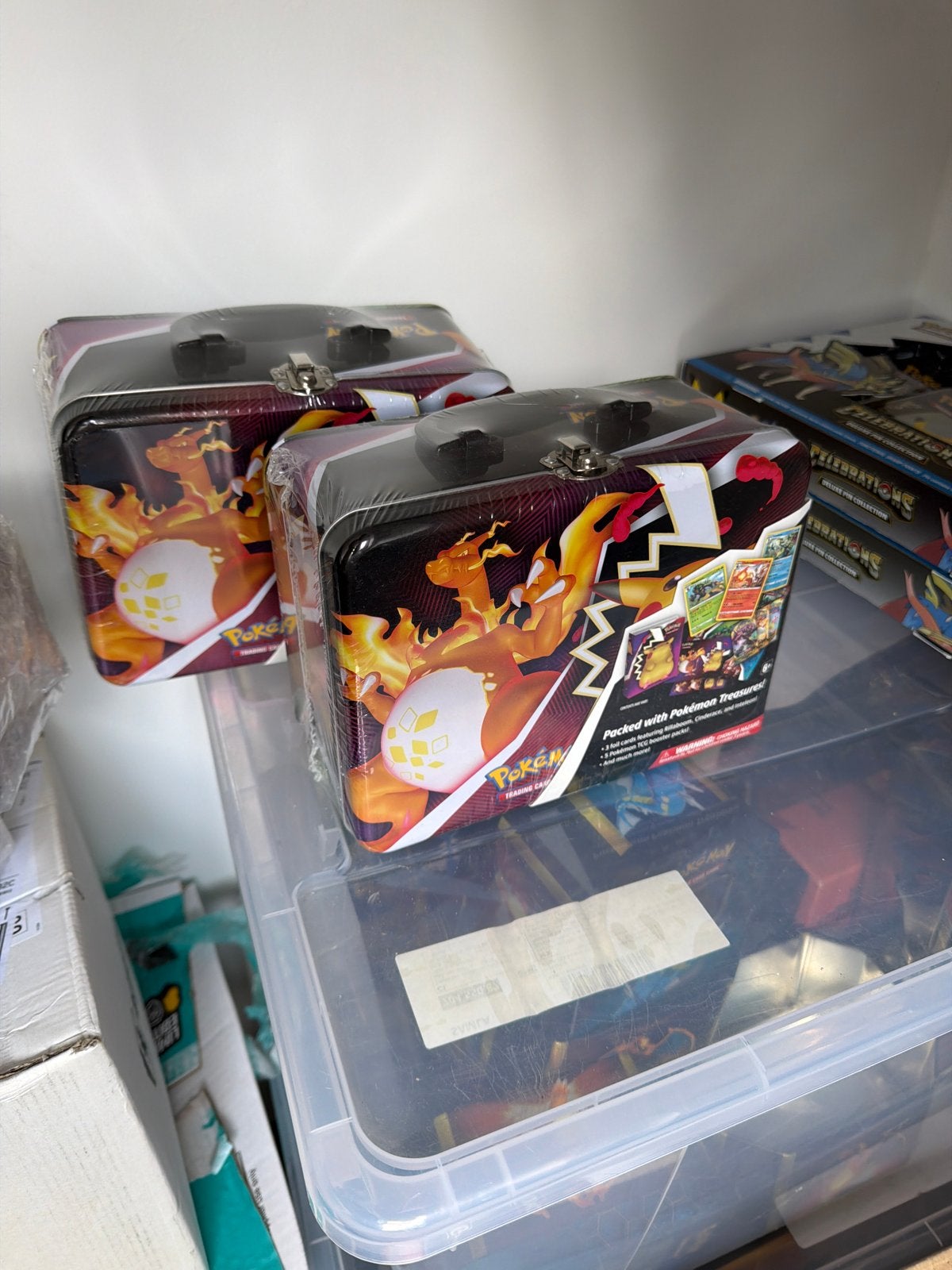 Pokémon chest Charizard, Ophalen of Verzenden, Nieuw, Overige typen